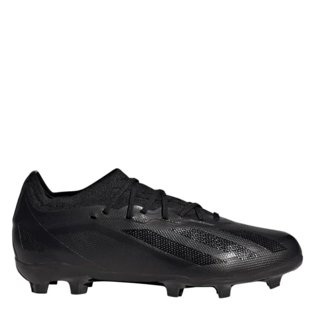 adidas x Crazyfast Elite Junior Firm Ground Football Boots Black male 3 (35.5)