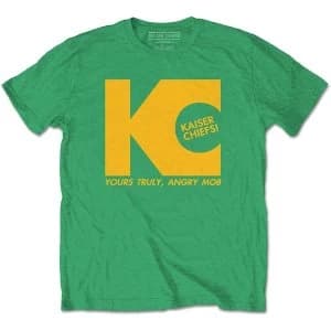 Kaiser Chiefs - Yours Truly Unisex Large T-Shirt - Green