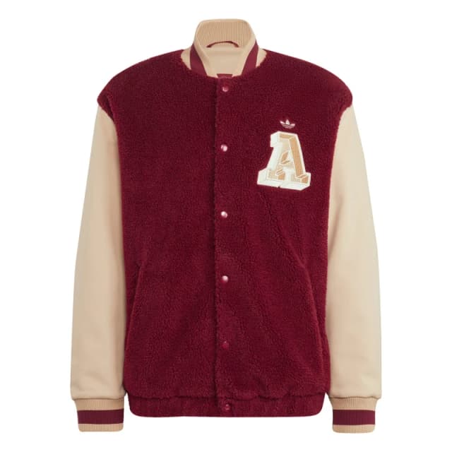 adidas Varsity Jacket Mens - Red Red XS