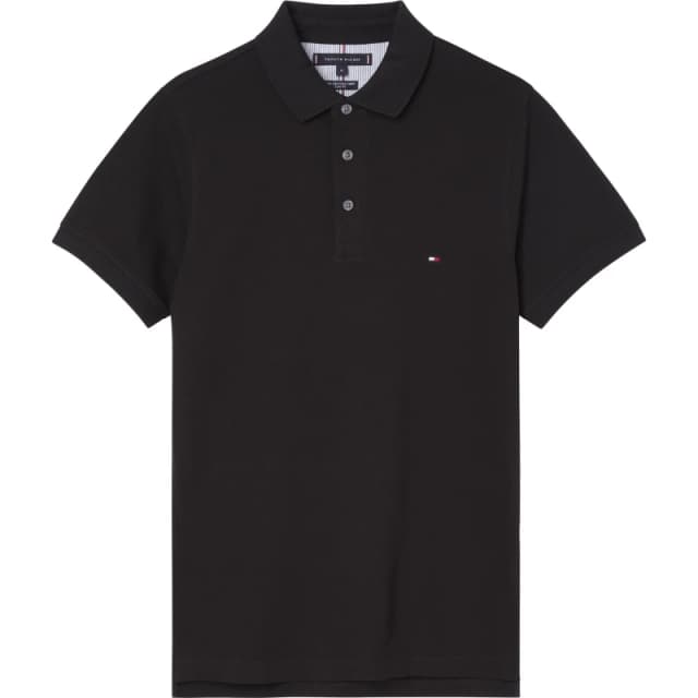 Tommy Hilfiger Core 1985 Slim Polo Short Sleeve Polos S Black 54830103350