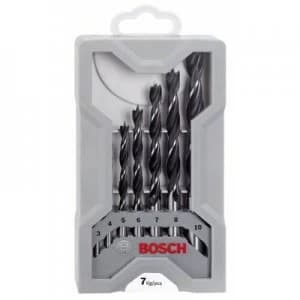 Wood twist drill bit set 7 Piece Bosch Accessories 2607017034 Cylinder shank 1 Set