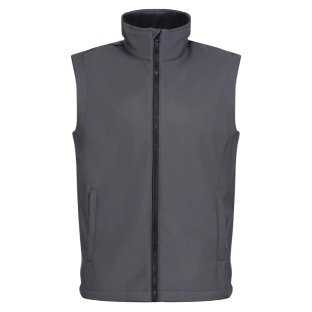 Regatta Professional Mens Ablaze Soft Shell Bodywarmer in Dark Grey Size: Small Dark Grey Male S