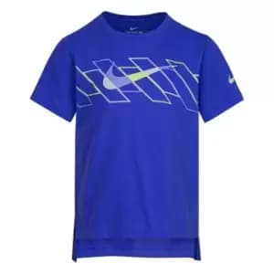 Nike Hazard Swoosh T-Shirt - Blue