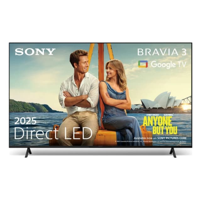 Sony BRAVIA K75S38B 75 Smart 4K Ultra HD LED TV HDR Dolby Vision & Google TV K75S38B Black