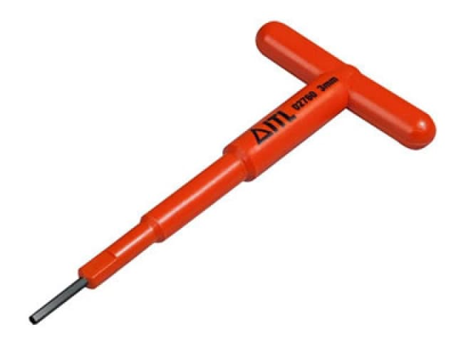 ITL Insulated Light T Handle Hex Key 02760 Size: 3mm