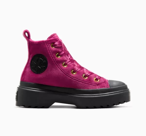 Chuck Taylor All Star Lugged Lift Platform Velvet