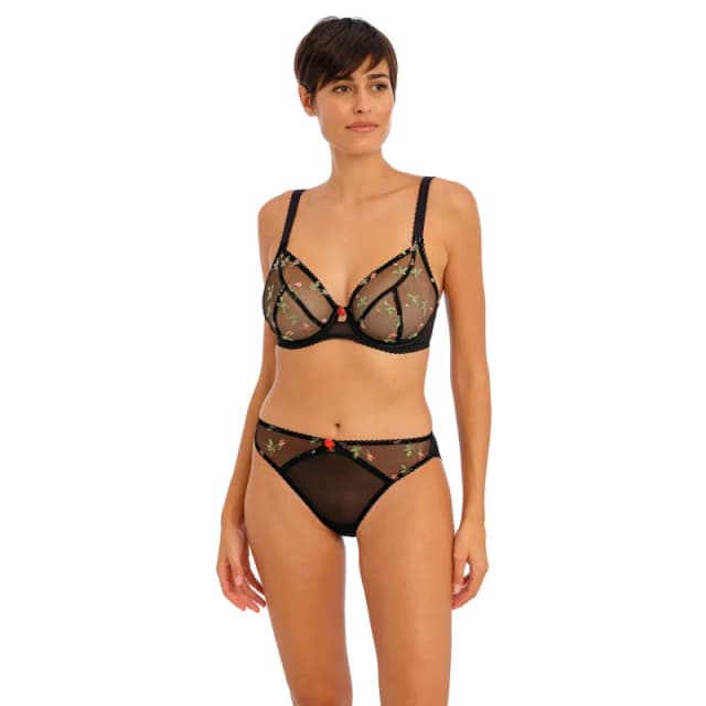 Freya Womens bra Freya Rose blossom Noir Female 90D