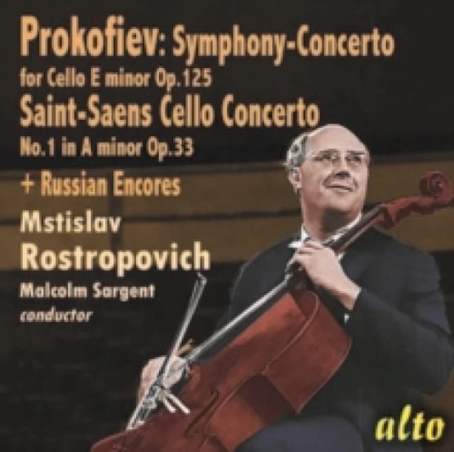 Prokofiev: Symphony-Concerto for Cello E Minor, Op. 125/... CD / Album