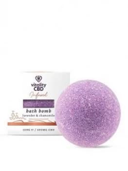 Vitality CBD Bath Bomb 100mg 100g, Multi, Women