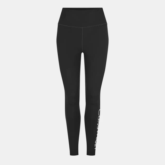Calvin Klein Womens CKP Icon High Rise Leggings Black female 8 (XS)