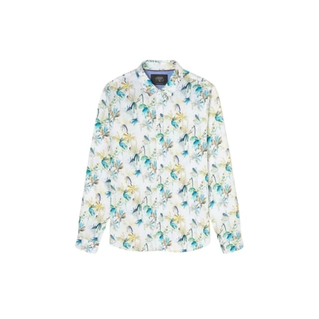 Le Temps des cerises Shirt Le Temps des cerises Orel Blanc Male S