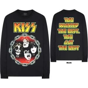 KISS - You Wanted The Best Unisex Medium T-Shirt - Black