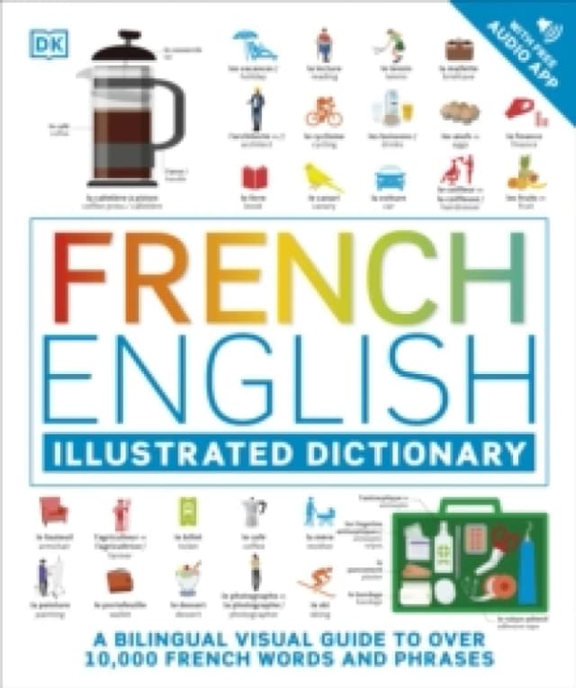 French English Illustrated Dictionary. Paperback Books