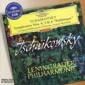 Symphonies Nos 4 - 6 Mravinsky Leningrad Po by Pyotr Il'yich Tchaikovsky CD Album