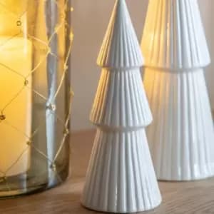 Gallery Interiors Astrid Tree Decor Small White