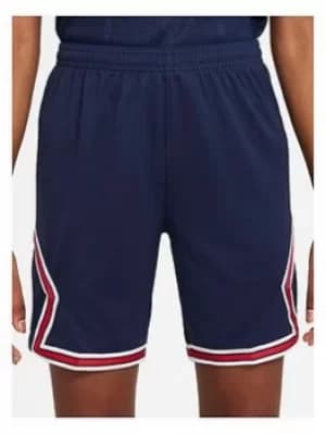 Nike Psg Youth 21/22 Home Short, Navy, Size L