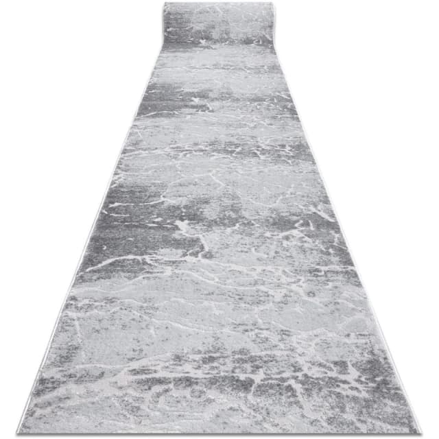 RUGSX Rugsx - Runner Structural mefe 6182 two levels of fleece grey 60cm grey 60x110cm @146826
