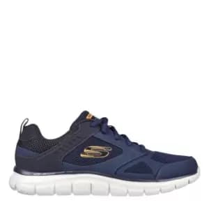 Skechers Lace-Up Sneaker W Overlays & - Blue
