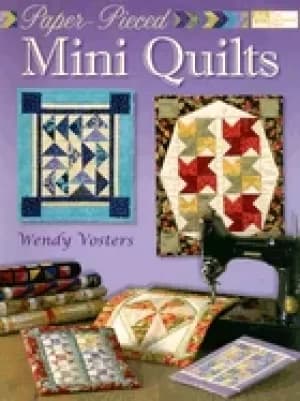 paper pieced mini quilts