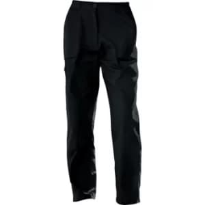 TRJ334 Size 10 Womens Black Action Trousers