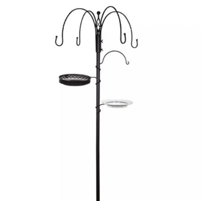Gardman Decorative Wild Bird Feeding Station Black unisex