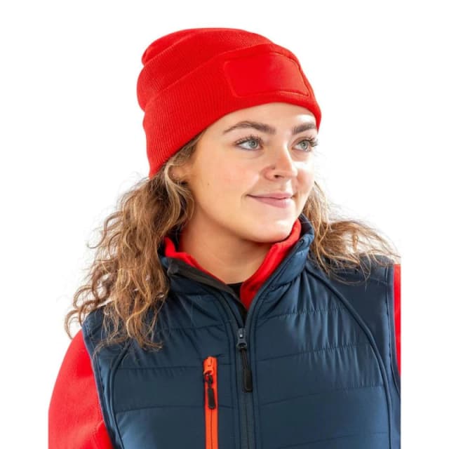 Result Mens Thinsulate Printer Beanie in Orange Orange Male One Size