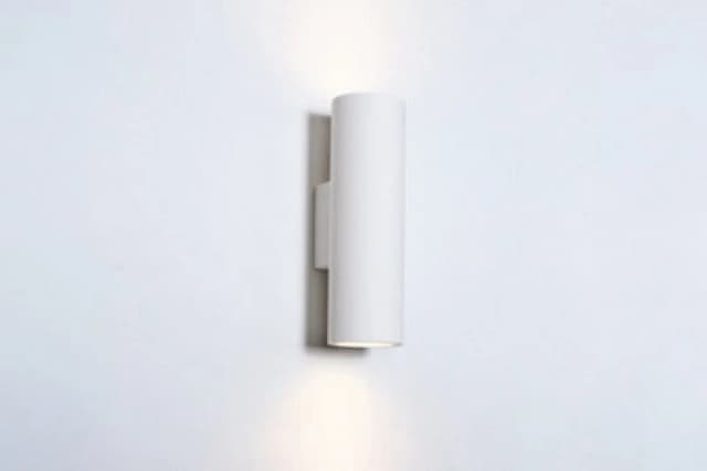 Netlighting Indoor Decorative Paintable Plaster Kos Wall Light IP20 For 2 x GU10 White White