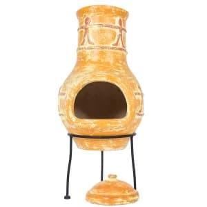 La Hacienda Compaero Small Chimenea - Burnt Orange