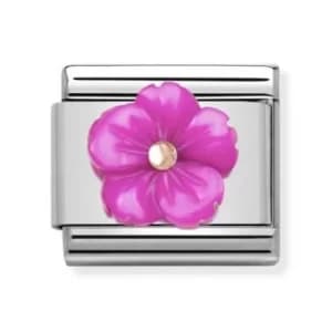 Nomination CLASSIC Rose Gold Symbols Fuchsia Mother of Pearl...