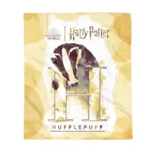 Harry Potter Hufflepuff Fleece Blanket - L