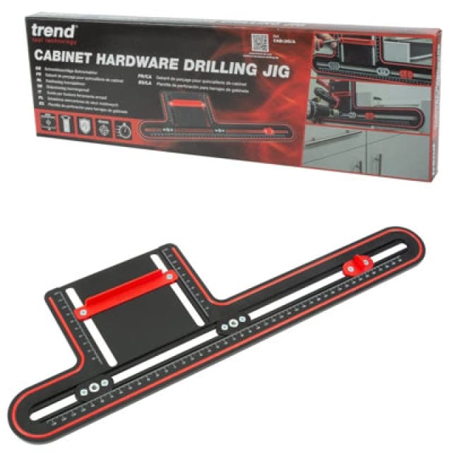 Trend Cab/jig/a Cabinet Hardware Drilling Jig - Trend CAB/JIG/A