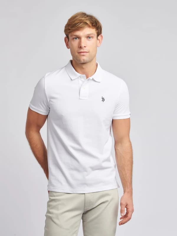 U.S. POLO ASSN. Pique Polo Shirt Multi