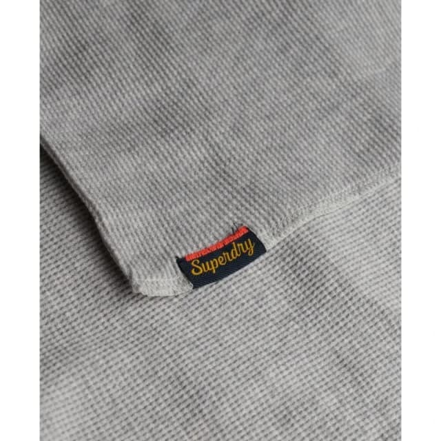 Superdry Womens long sleeve T-Shirt Superdry Athletic Essentials Graphic Gris Female XS