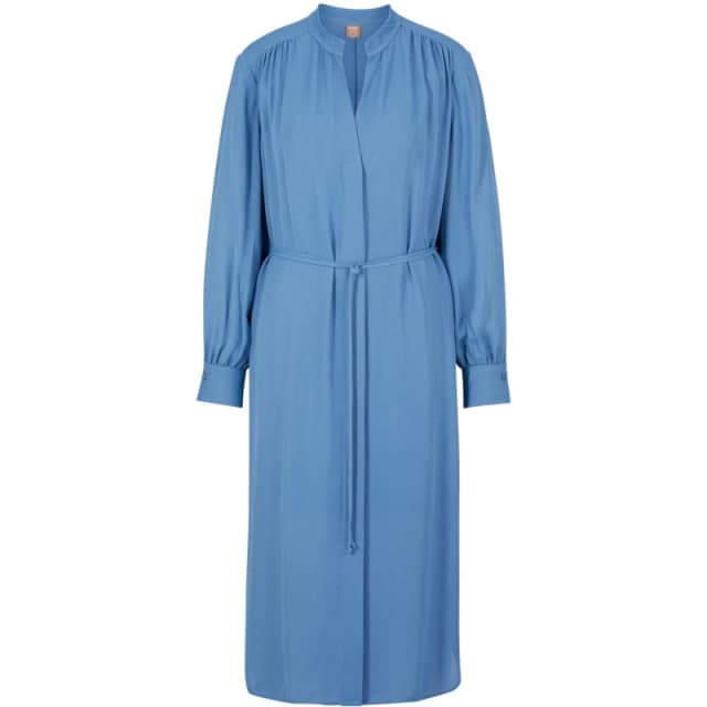 Boss Womens Dibanora6 Mini Dress Open Blue female 4 (XXS)