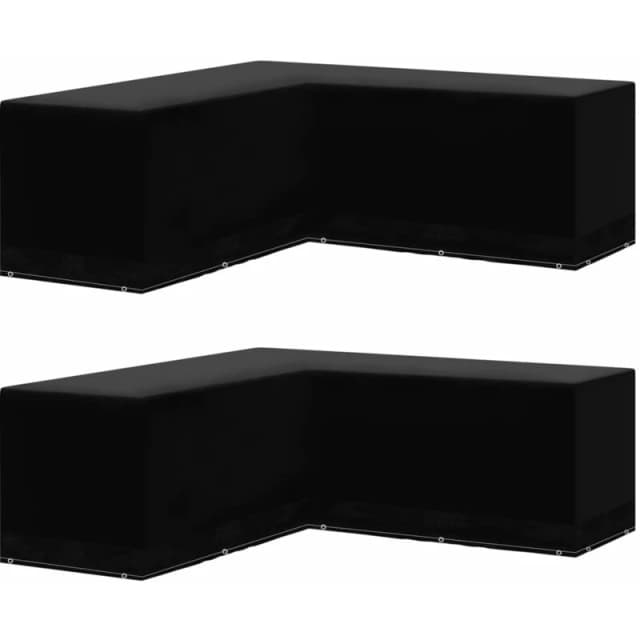 VIDAXL Vidaxl - Garden Furniture Covers 2 pcs L-Shaped 12 Eyelets 250x250x90cm 8720286648605