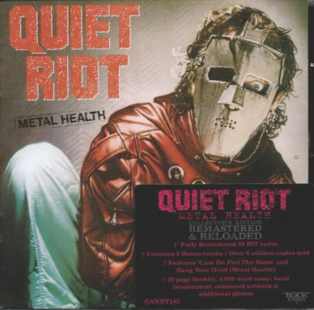 RecordCityJP CD QUIET RIOT - Metal Health CANDY145 Rock Candy 2012 Japan Rock Used