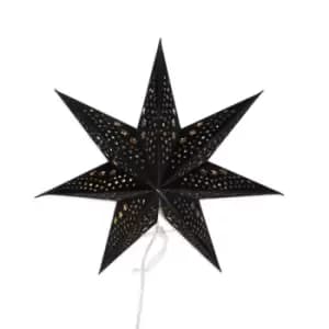 Paper Star Black Light Decoration