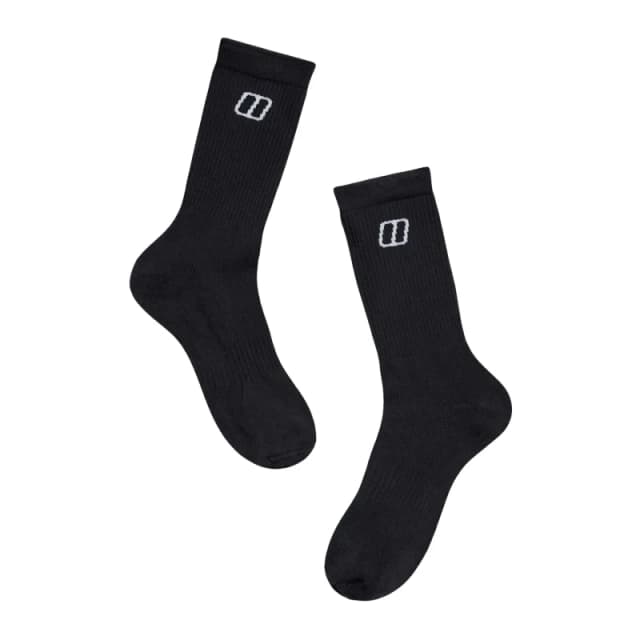 Football Socks Berghaus Everyday (x3) Noir Unisex S/M (36/43)