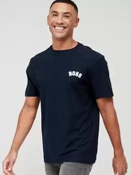 BOSS T-Prep Small Logo T-Shirt - Dark Blue , Dark Blue Size M Men