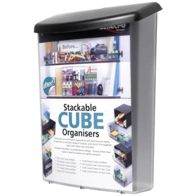 Deflecto Deflecto 790801 Brochure holder A4 (W x H x D) 255 x 333 x 80 mm 790801