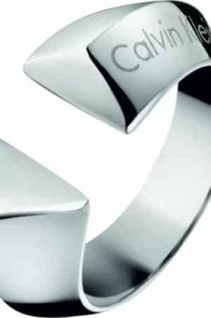 Ladies Calvin Klein Stainless Steel Size N Shape Ring KJ4TMR000107
