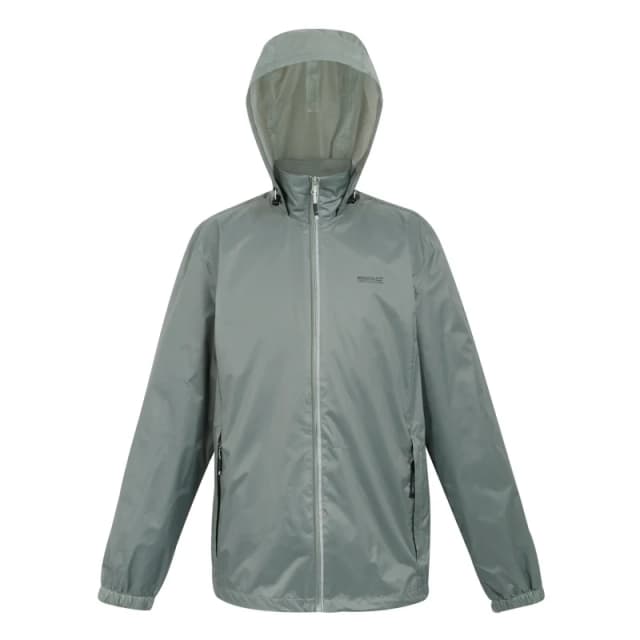 Regatta Regatta Men 'Lyle IV' Waterproof Packaway Jacket in Mid Grey Size: Medium Mid Grey M Male 5063019983073