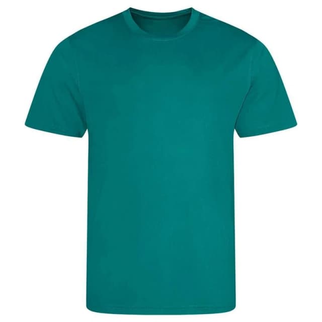 AWDis Cool Plain Magenta T-Shirt in Jade Size: 12-13 Years Jade Unisex 12-13 Years
