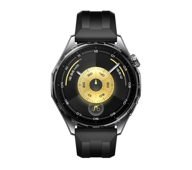 Huawei WATCH GT6 3.73cm (1.47") AMOLED 46mm Digital 466 x 466 pixels Touch Screen Black GPS (satellite) 55020FTX