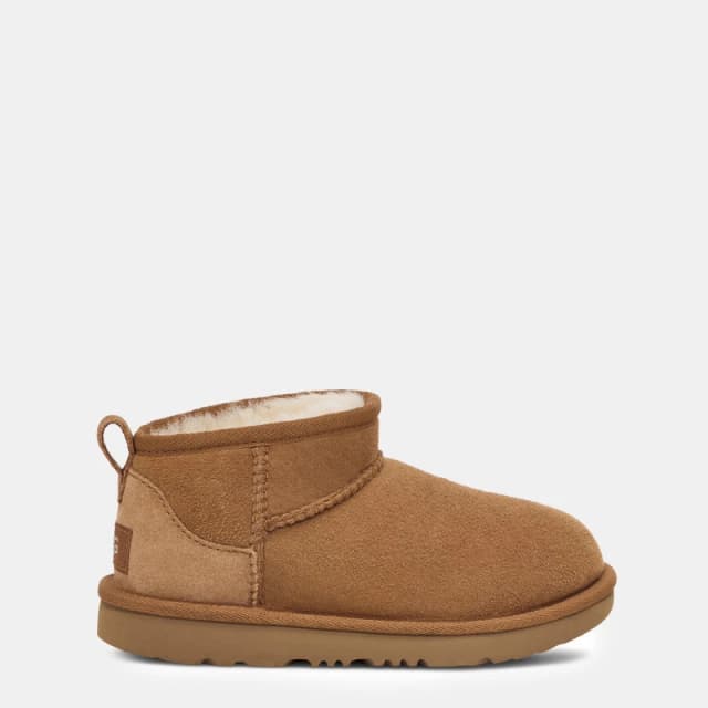 Ugg Kids Classic Ultra Snug Boots Chestnut unisex C13 (32.5)