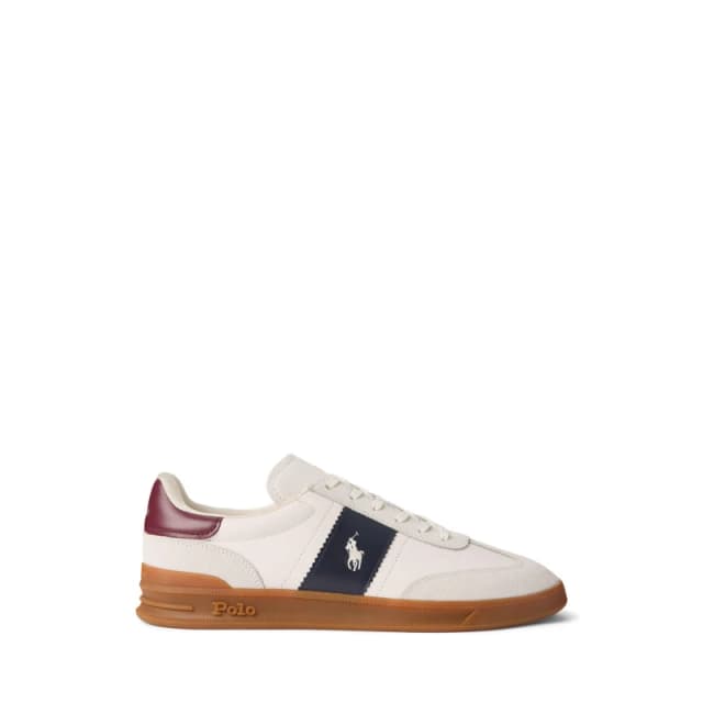 Polo Ralph Lauren Heritage Aera Trainers - White White 9