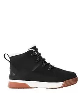 The North Face Sierra Mid Lace Waterproof, Black/White, Size 6, Women