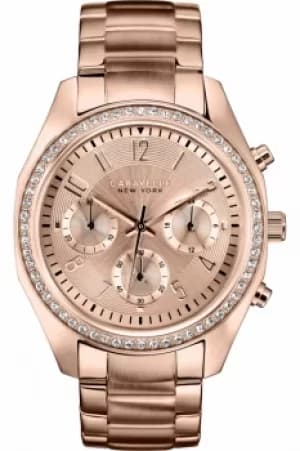 Ladies Caravelle New York Melissa Chronograph Watch 44L117