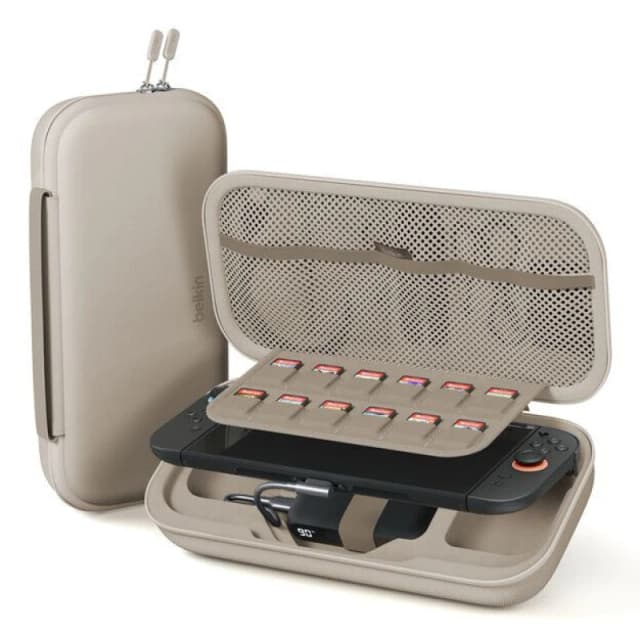 Belkin ENA001hqSA-V2 Travel case Nintendo Mesh, Polyester, Velvet Sand ENA001HQSA-V2