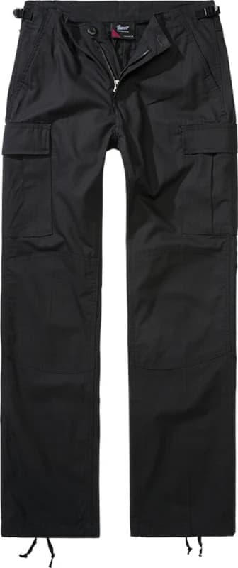 Brandit Ladies BDU Ripstop Trousers Cargo Trousers Black W29L32 Women